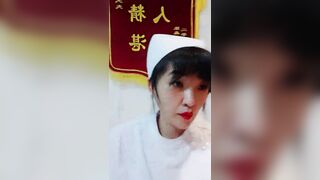 极品骚货小护士专业讲堂，性爱的那点事，全裸模拟性爱，道具自慰