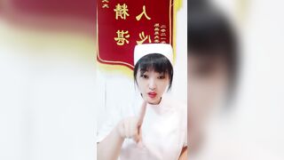 极品骚货小护士专业讲堂，性爱的那点事，全裸模拟性爱，道具自慰