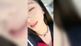 纯欲系青春美少女！情趣装白丝袜