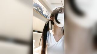 可爱00后小母狗，表面是大家文静乖巧小学妹 私下是爸爸的小淫娃 又乖又反差，双马尾攻速拉满