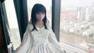 萝莉少女 新晋极品网红美少女▌元气兔▌白丝洛丽塔的足丝服务 乳首刺激丝滑美足 阵阵娇吟中爆射浓汁